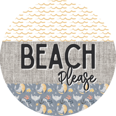 Door Hanger, Nautical Sign, Whale Sign, Beach Sign, Turtle Sign, 18